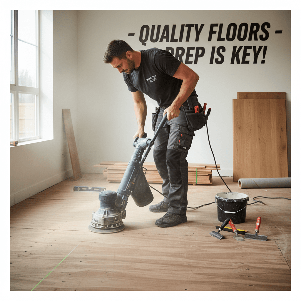 Subfloor preparation and inspection before flooring installation