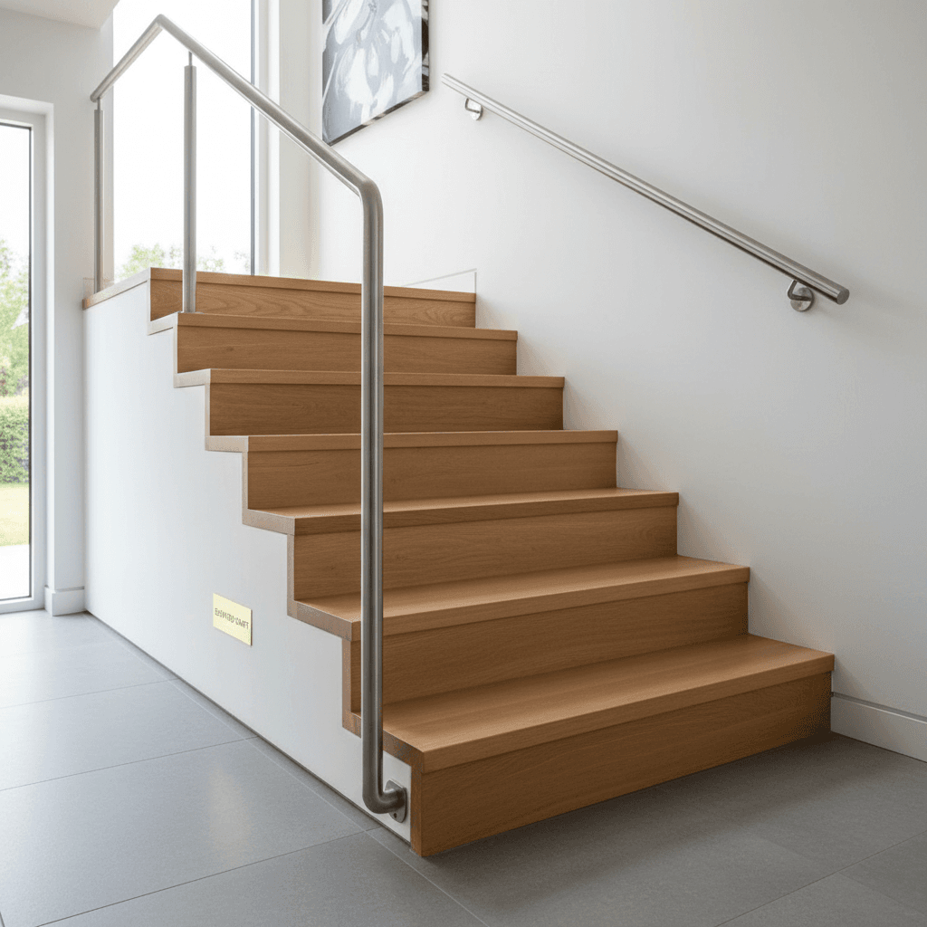 Stair installation completed