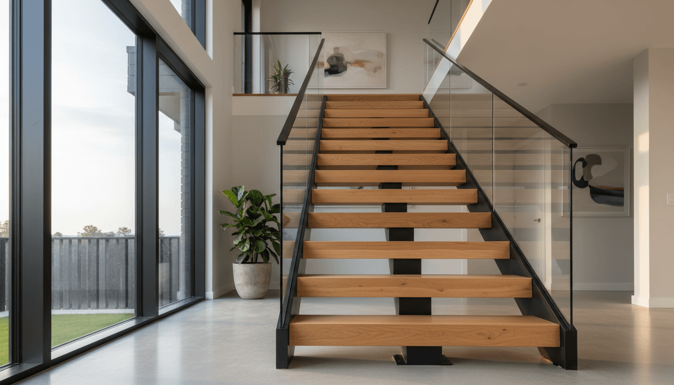 Stair flooring installation with professional finish